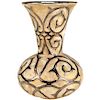 Ceramic Painted Arabesque Scroll Motif Vase