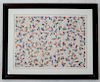 George A. CHEMECHE: Lithograph, Abstract Untitled