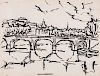 Angelo Savelli (Pizzo 1911-Brescia 1995)  - Tiber bridge