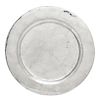 PLATE. MEXICO, 20TH CENTURY. Sterling 0.925 Silver. Circular design. 601.6 g. 12 in diameter.