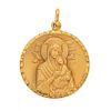 Medalla de chapa. Imagen de Virgen en relieve. Peso: 6.7 g.