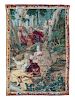 A Brussels Silk and Wool Tapestry Depicting Le Plaisir du Gouter9 feet 4 inches x 6 feet.