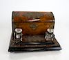 English Inkwell/Letter Rack