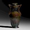 George E. Ohr, Two-handled baluster vase