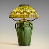 George P. Kendrick and Tiffany Studios, Rare table lamp