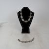 Silver Bracelet & Necklace - Tiffany & Co Makers