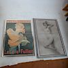 Print of Nude Woman, Poster of Folies Bergere