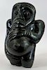 African Carved Soapstone Fertility Figure