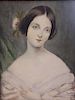 Knox 1841. Signed Watercolor Portrait Of A