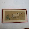 Chinese Horse and Figure - Print