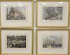 Ten Harper's Weekly prints, all professionally framed and matted. sight size 10" x 15"Provenance: Property from the Credit Suisse Americana Collection