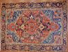 Antique Heriz Carpet, Persia, 9.3 x 11.7