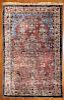 Semi-Antique Silk Keshan Rug, Persia, 4 x 6.4