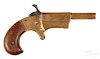 Brass frame King Pin single shot muff pistol