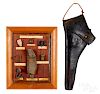 US leather Colt or Schofield holster, etc.