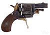 European folding trigger double action revolver