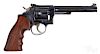 Smith & Wesson model 17 double action revolver