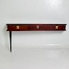 Mid Century Modernist Wall Console Table Desk by Robert & Mito Block