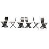 HARVEY PROBBER Six dining chairs