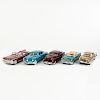 Lote de autos a escala. Consta de: a) Studebaker Golden Hawk 1957, Dorado, Anson, 1:18 b) Buick Century 1955, Convertible. Piezas: 5