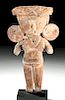 Michoacan Pottery Pretty Lady Figure