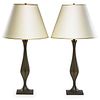 FRENCH Pair of table lamps