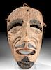 Early 20th C. Mexican Guerrero Wood Dance Mask