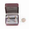 PAIR OF CHERISH COLLECTION GOLD AND DIAMOND EARRINGS