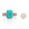 BARSE STERLING SILVER AND TURQUOISE CUFF BRACELET
