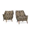 SELIG (Attr.) Pair of lounge chairs