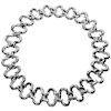 Van Cleef & Arpels 18 Karat White Gold 'Alhambra' Collar Necklace, 1998