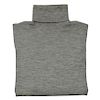 Hermes Light Grey Fine Cashmere and Silk Roll Neck