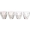 Four Baccarat Harcourt Talleyrand Crystal Tumblers