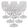 Six Baccarat 'Perfection' White Wine/ Water Glasses