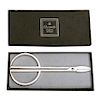Christofle Modernist Silver Grape Scissors
