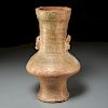 Large Chinese archaic earthenware Hu vase