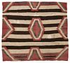 A Navajo Third Phase chief's-style blanket