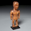 Ewe Peoples, carved fetish figure, ex-museum