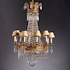 Maison Bagues style style 10-arm chandelier