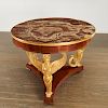 Fine French Empire marble top center table