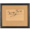 George Grosz, elaborate signature design