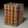 BOOKS: (4) Vols Cowden, Shakespeare, fine binding