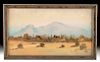 Signed Willard Page Painting of Southwest - 1930s