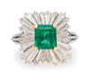 Cartier, Emerald and Diamond Ballerina Ring