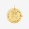 FRENCH ECU D'OR CHARLES VI YELLOW GOLD COIN LOCKET