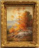 Robert Hamilton (American, 1877-1954)      Landscape with Autumn Colors.