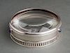 Cartier Silver-Tone & Lapis Magnifying Lens