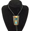 Zuni Sterling Bolo with Turquoise