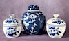 Lot of Blue and White Porcelain