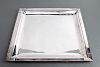 Modern Puiforcat France Silver-Plate Square Tray